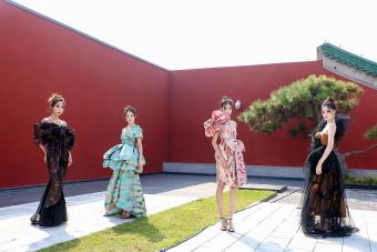 FLOWER NINE SS2026 收官：刺绣图腾叠映时空对话，惊艳北京时装周