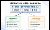 福昕 PDF SDK 鸿蒙版焕新发布，PDF应用开发能力再升级